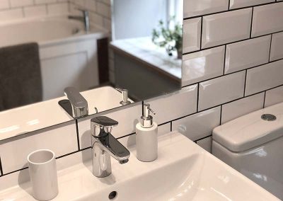 Main Bathroom with Bath and Shower