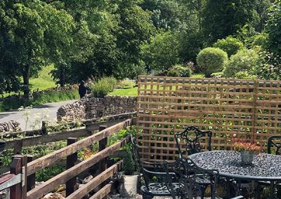 Bankside Cottage Garden Seating Area